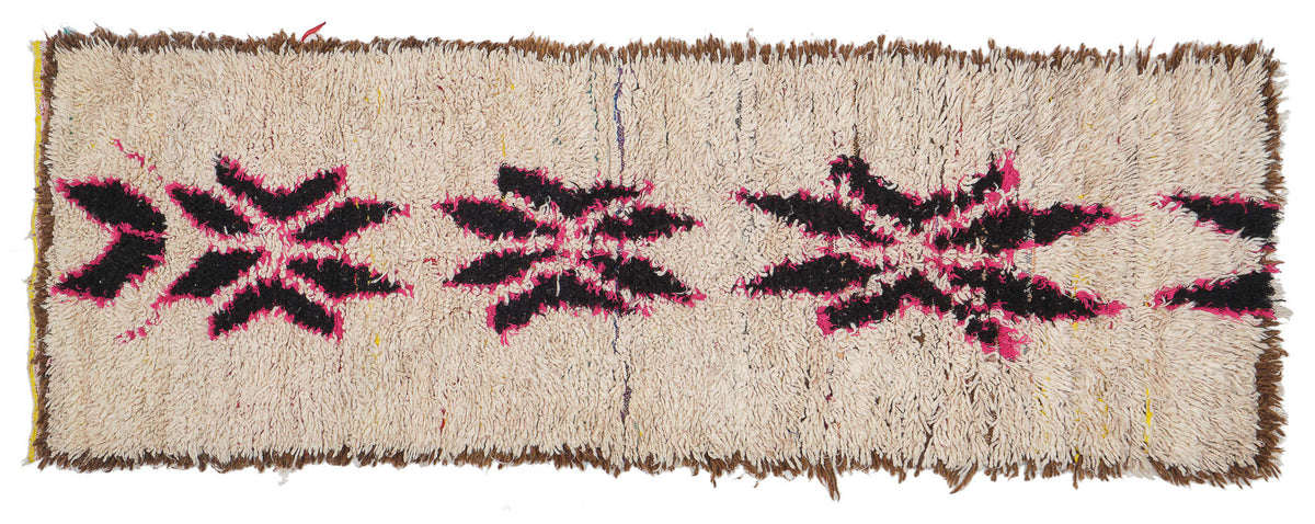 Vintage Moroccan Runner Rug Dura