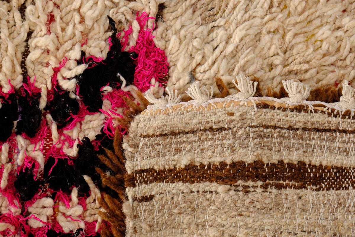 Vintage Moroccan Runner Rug Dura