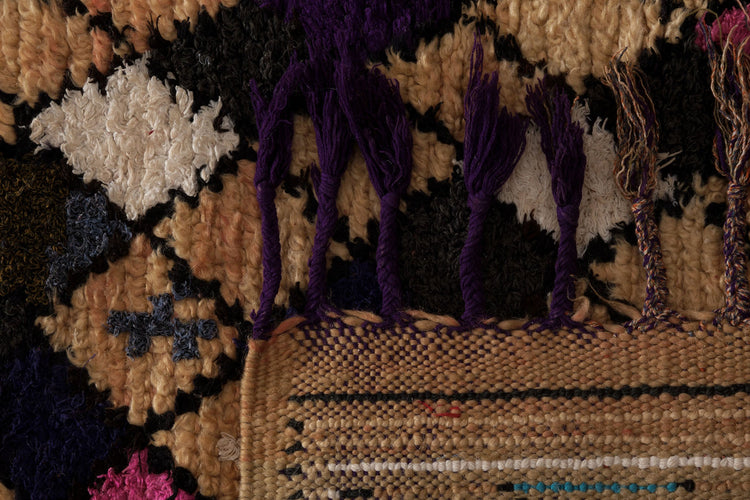 Vintage Moroccan Runner Rug Cazielu