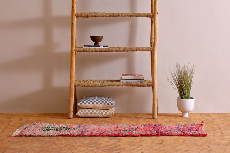 Vintage Moroccan Runner Rug Klazina