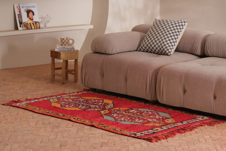 Vintage Moroccan Rug Cyniel