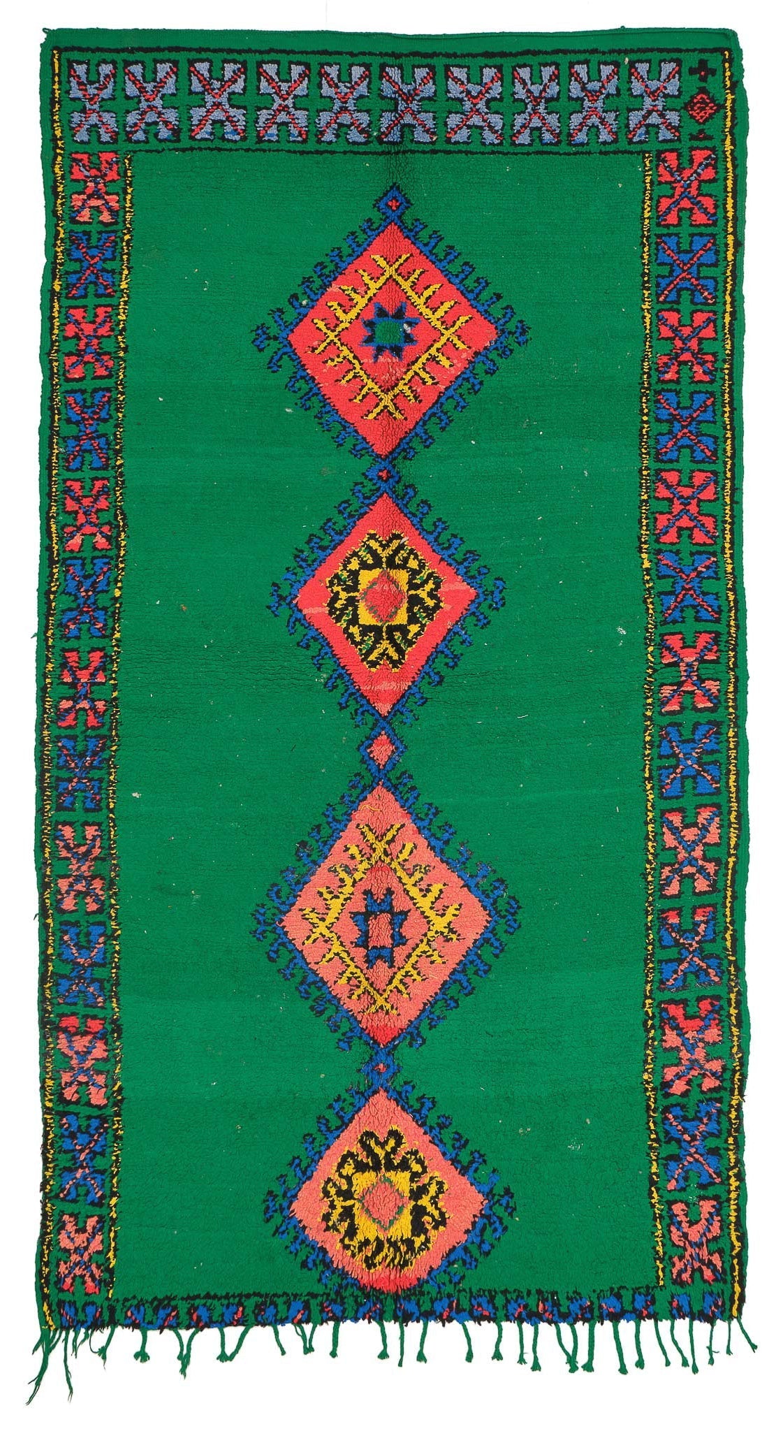 Vintage Moroccan Rug Servando