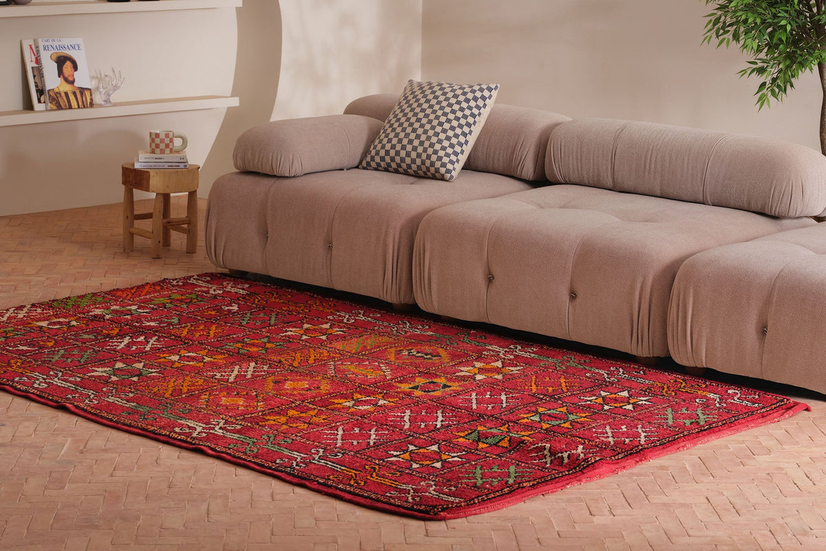 Vintage Moroccan Rug Aurorae