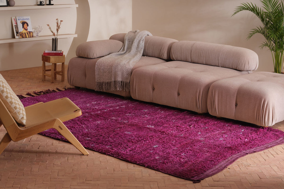 Vintage Moroccan Rug Omaria