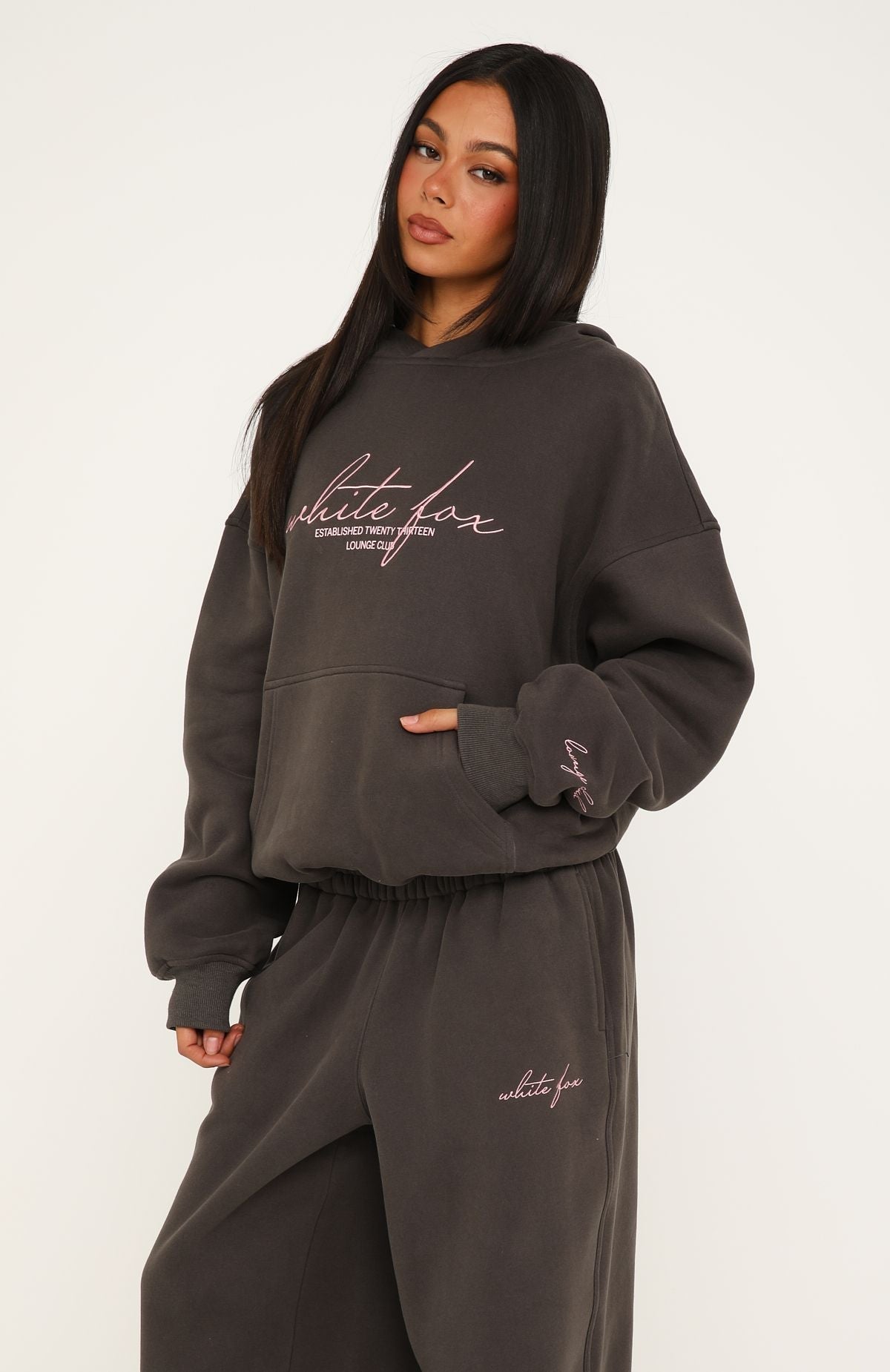 Know What You Want Oversized Hoodie Volcanic