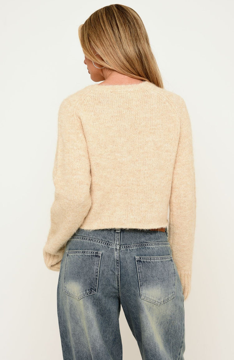 Guinevere Knit Sweater Light Oat