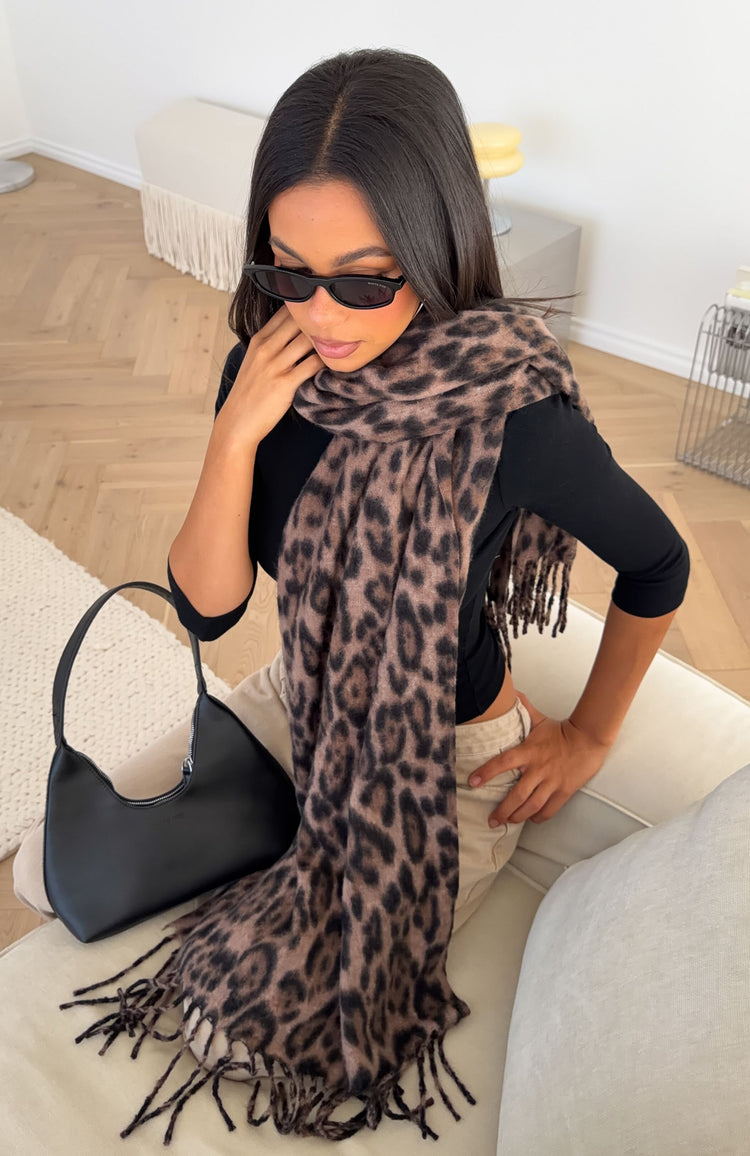 Blaise Scarf Leopard