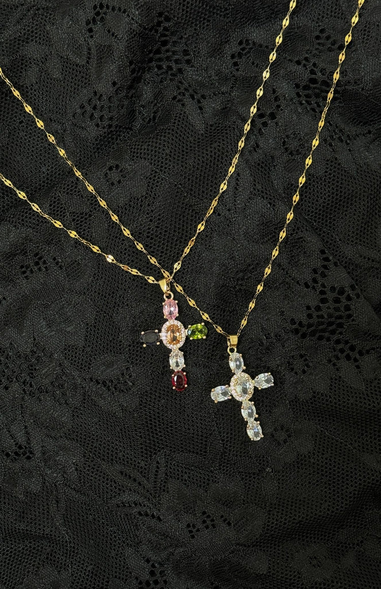 Gable Necklace Set Gold