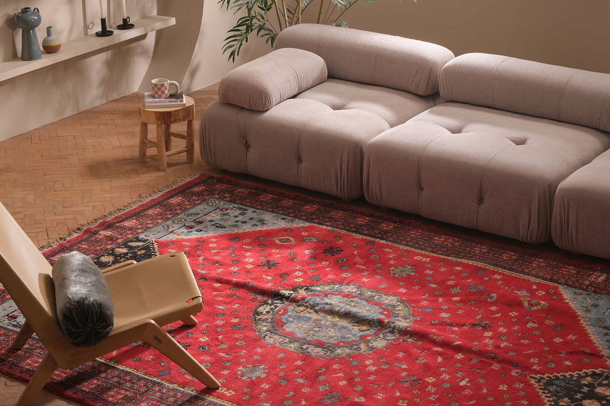Vintage Moroccan Rug Qylar