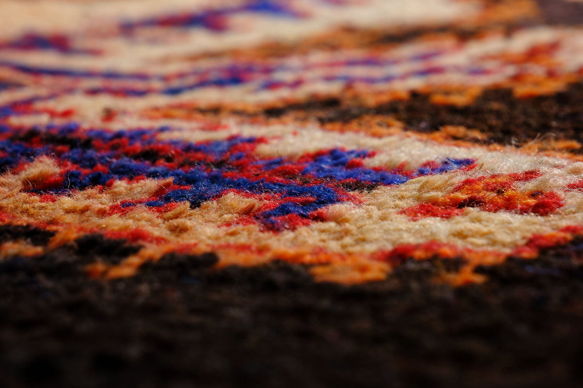 Vintage Moroccan Rug Haikel