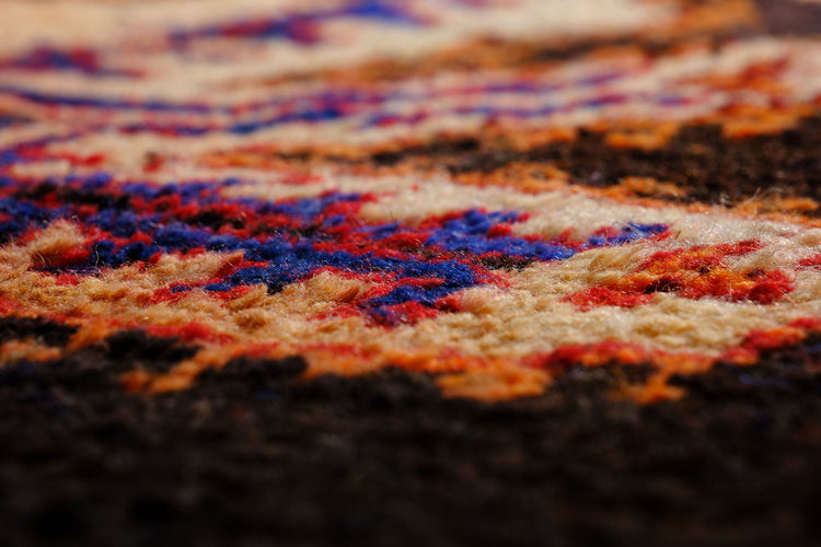 Vintage Moroccan Rug Haikel