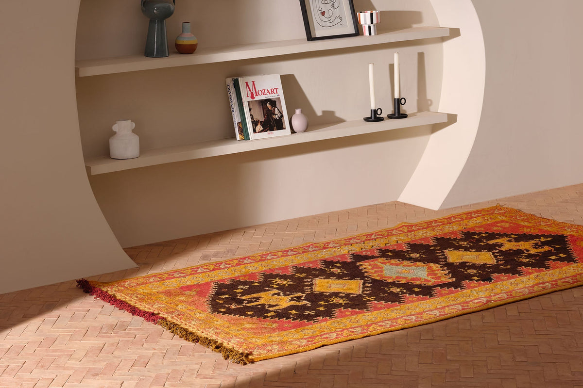Vintage Moroccan Rug Nivorae