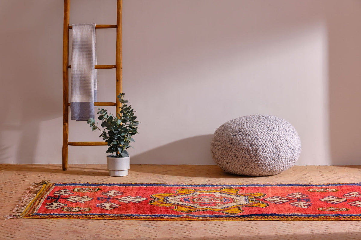 Vintage Moroccan Rug Udi