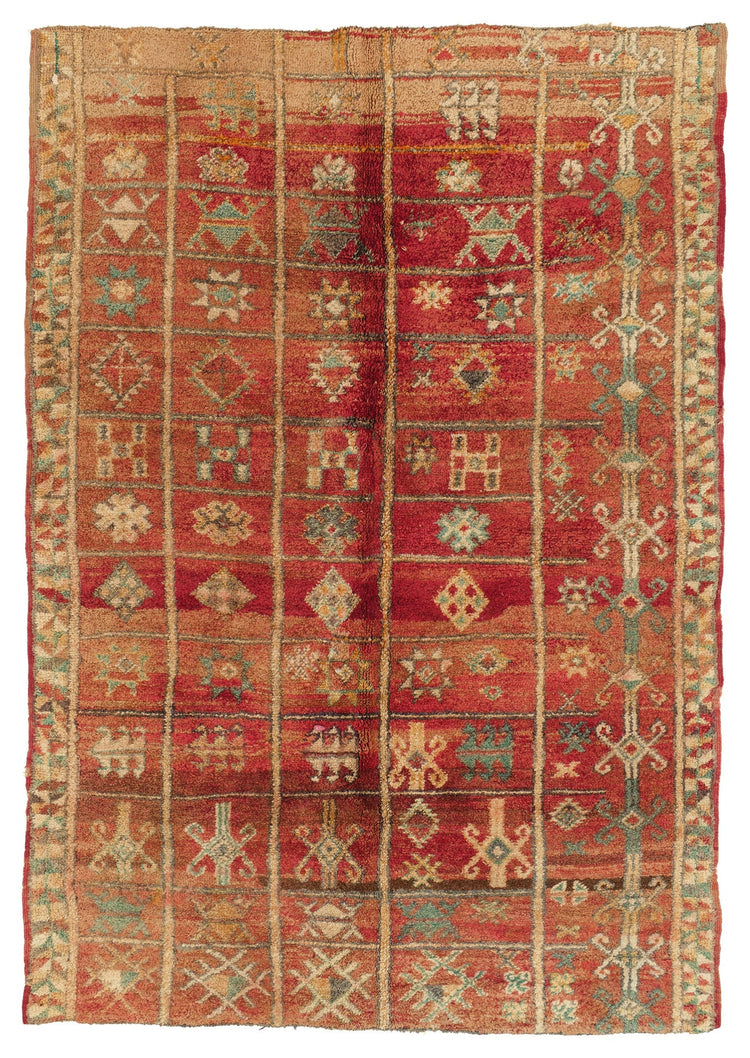 Vintage Moroccan Rug Alviera