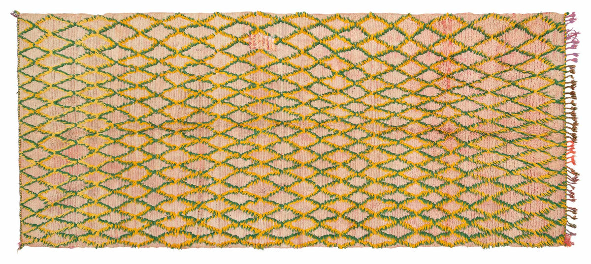 Vintage Moroccan Runner Rug Besmira