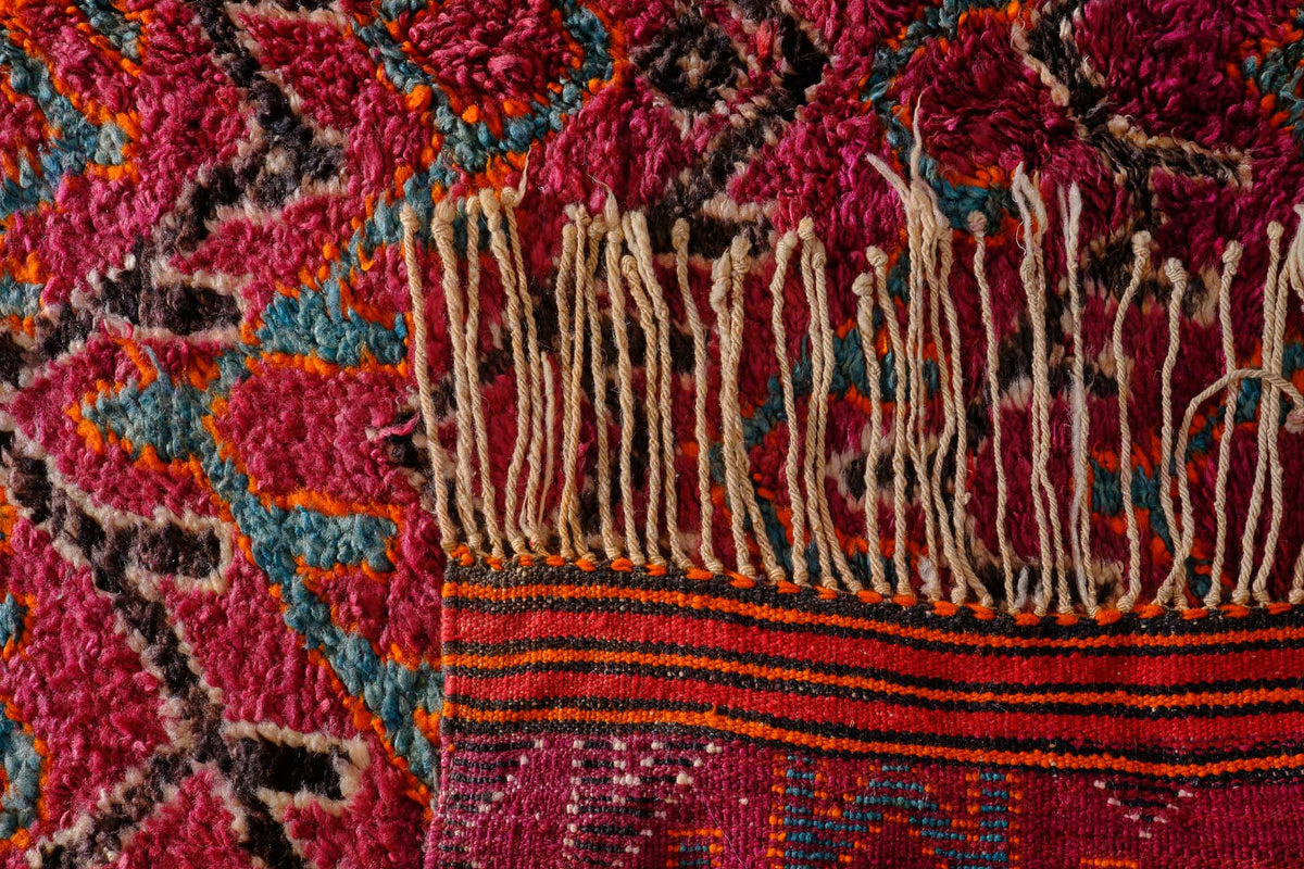 Vintage Moroccan Rug Trpe
