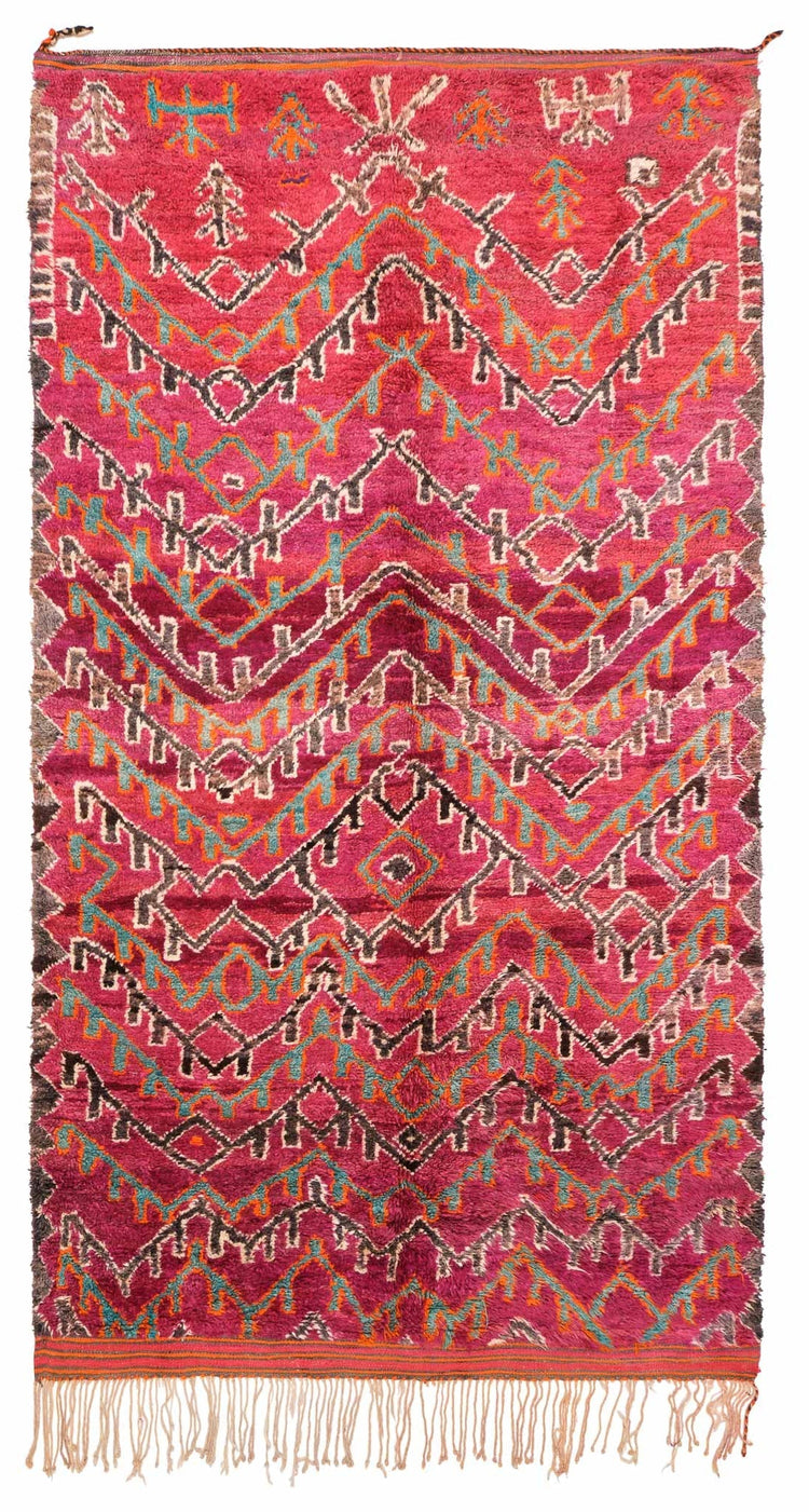 Vintage Moroccan Rug Trpe