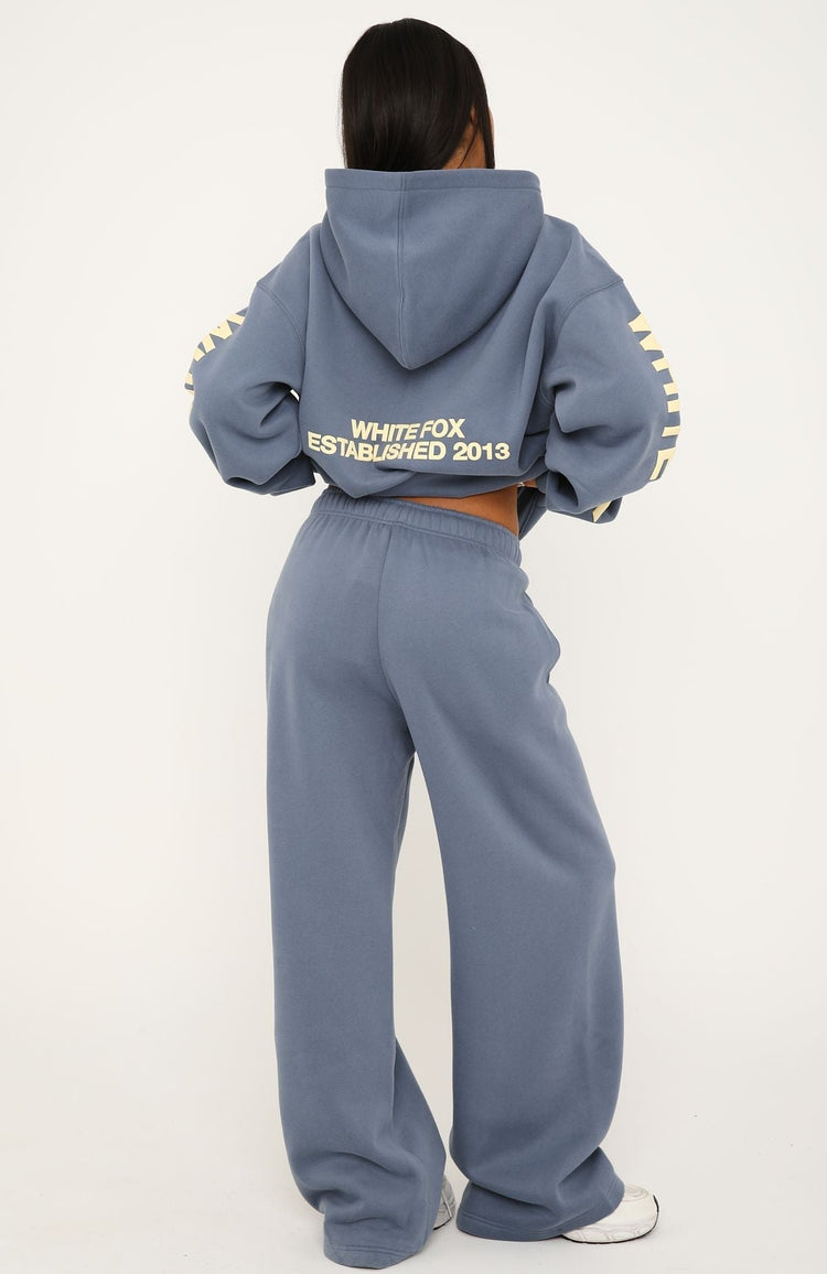Higher Ground Wide Leg Sweatpants Ocean