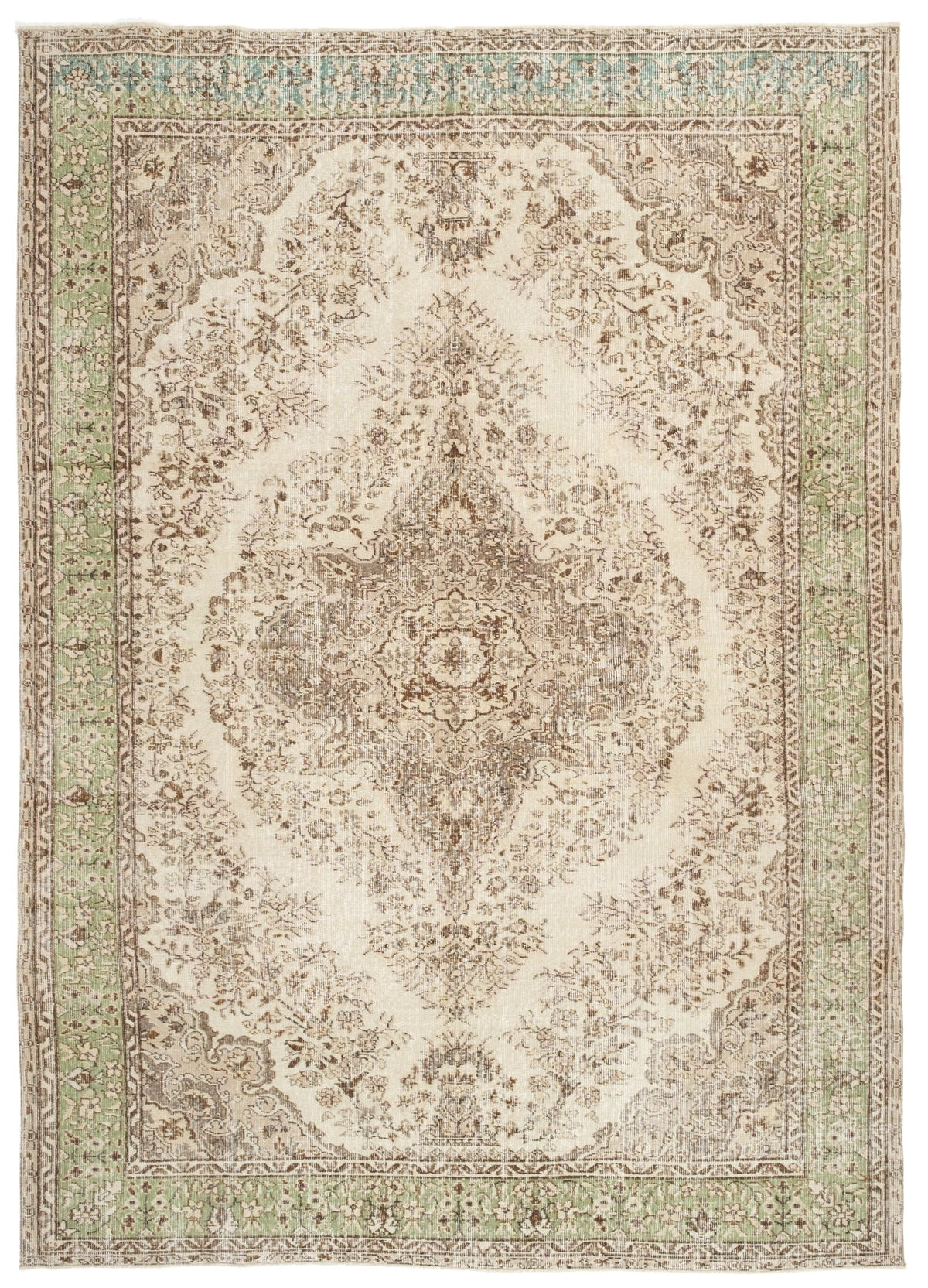 Vintage Distressed Rug Zivodrag