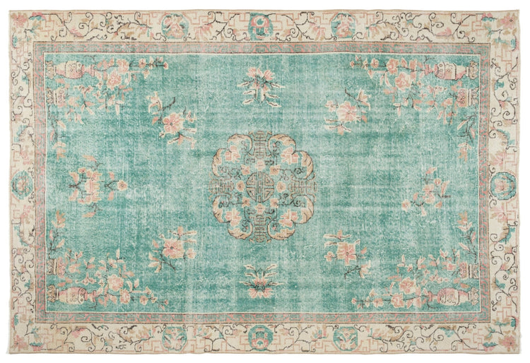 Vintage Distressed Rug Besmir