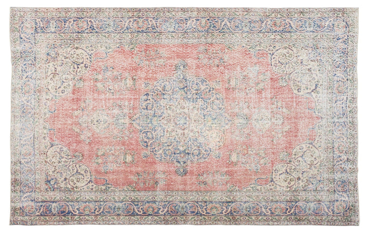Vintage Distressed Rug Francka