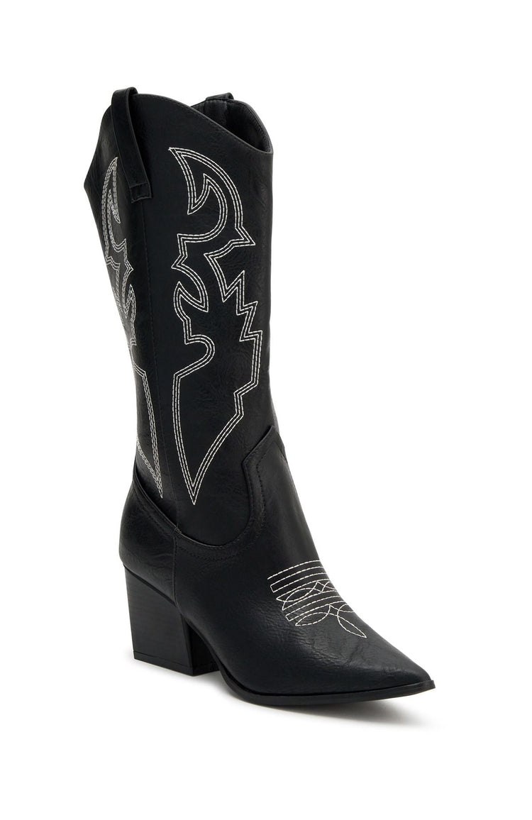 Alice Cowboy Boots Black