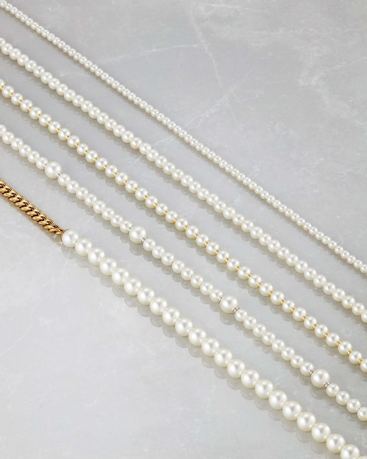 Youth Offset Pearl Necklace - JAXXON