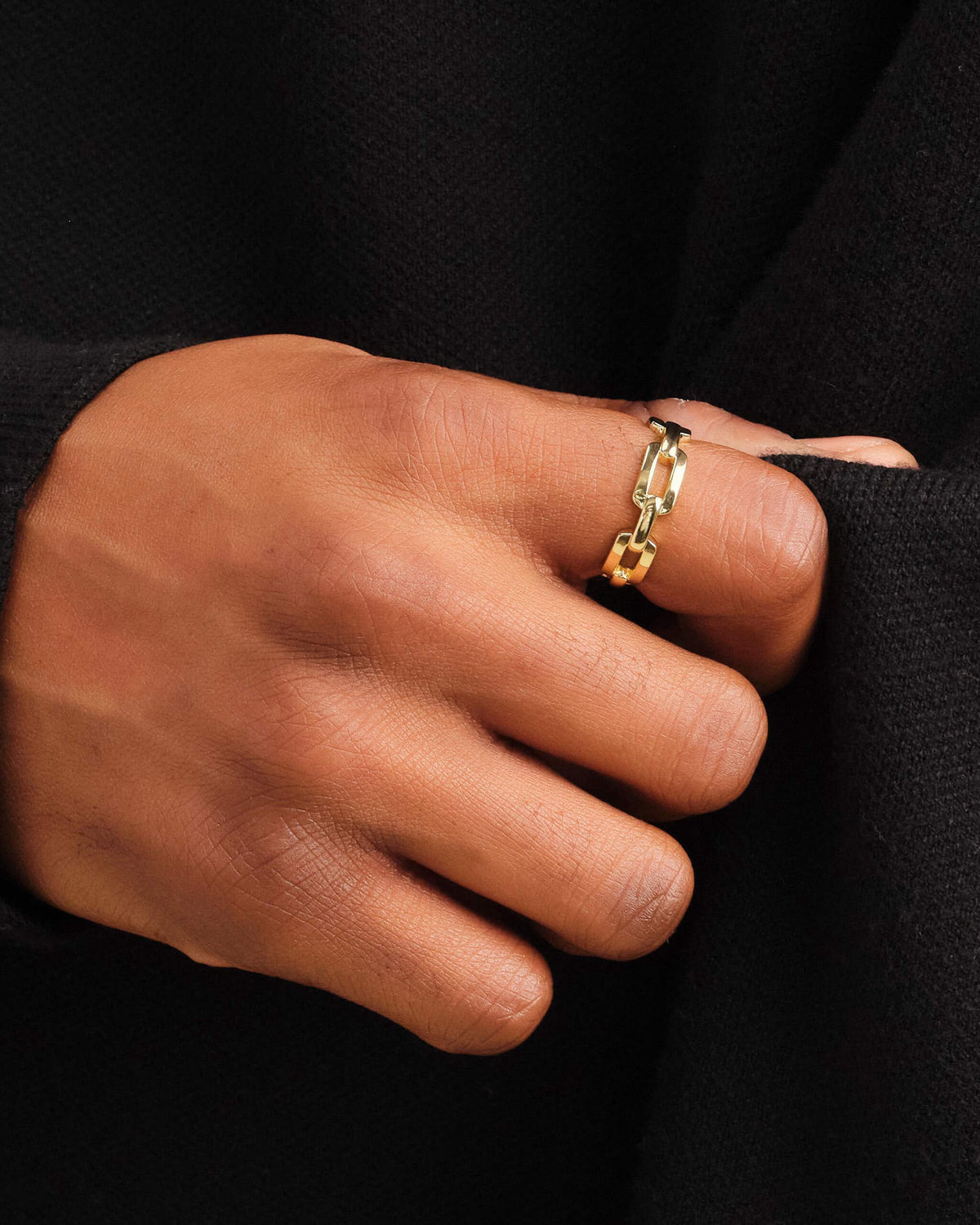 Paperclip Ring Gold - JAXXON