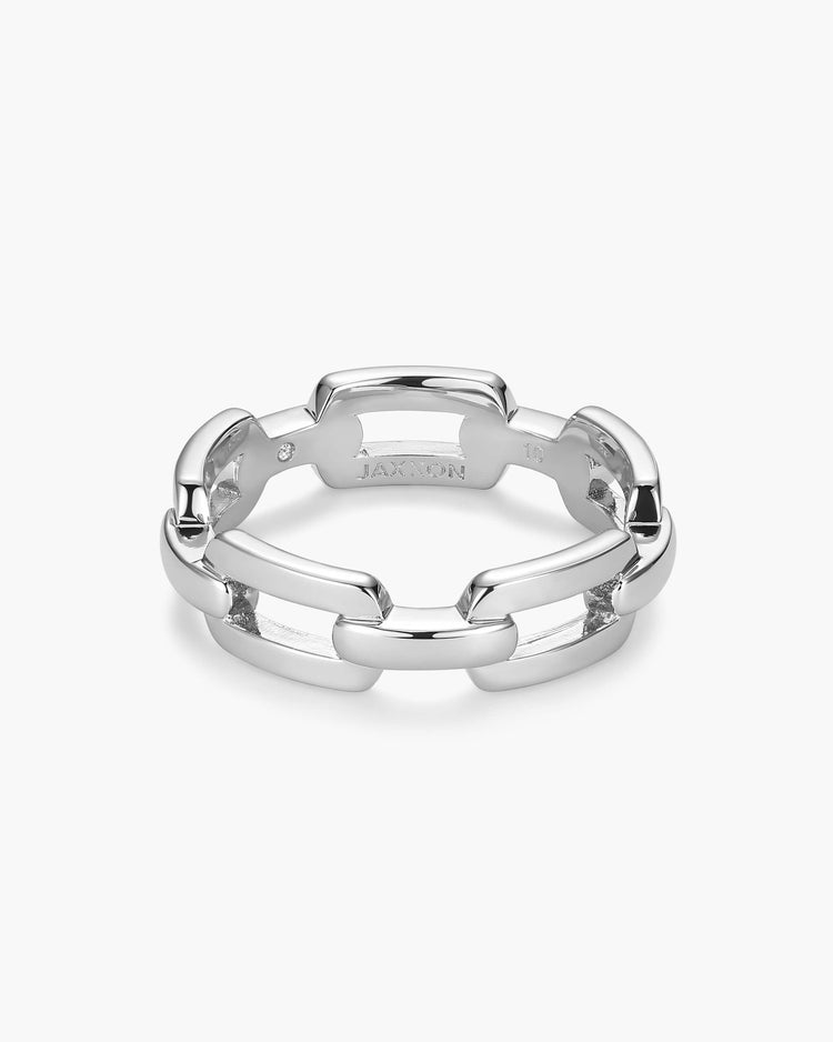 Paperclip Ring Silver - JAXXON