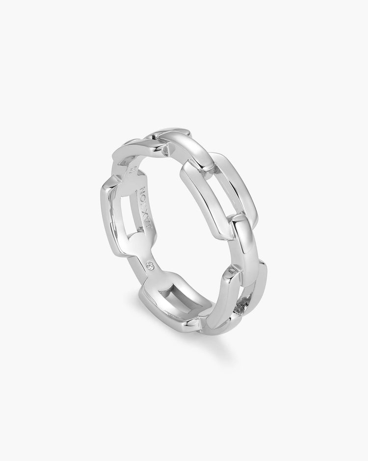 Paperclip Ring Silver - JAXXON