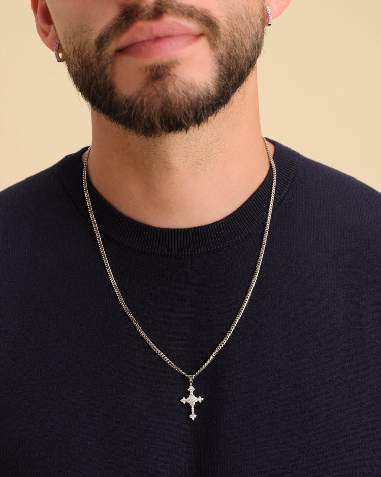 Pavé Cross Pendant - JAXXON