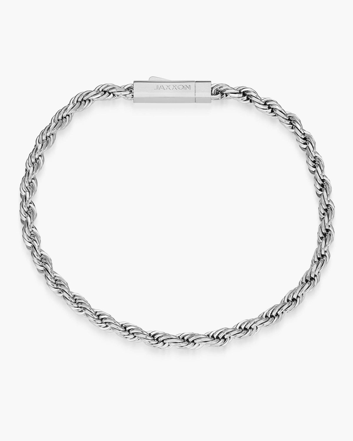 Women's Cuban + Rope Bracelet Stack - JAXXON