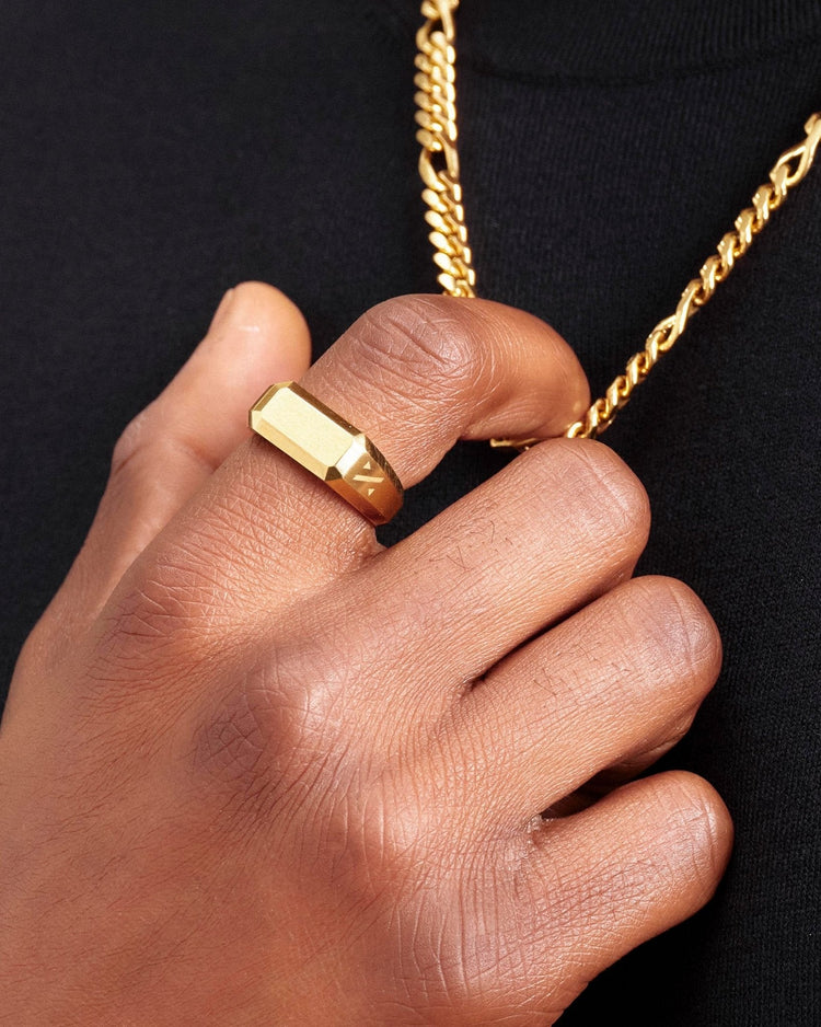 Signet Ring Gold - JAXXON