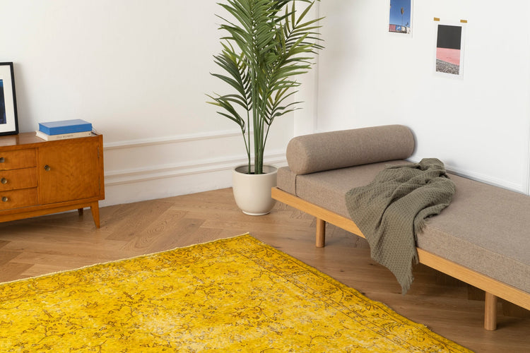 Vintage Distressed Rug Tole