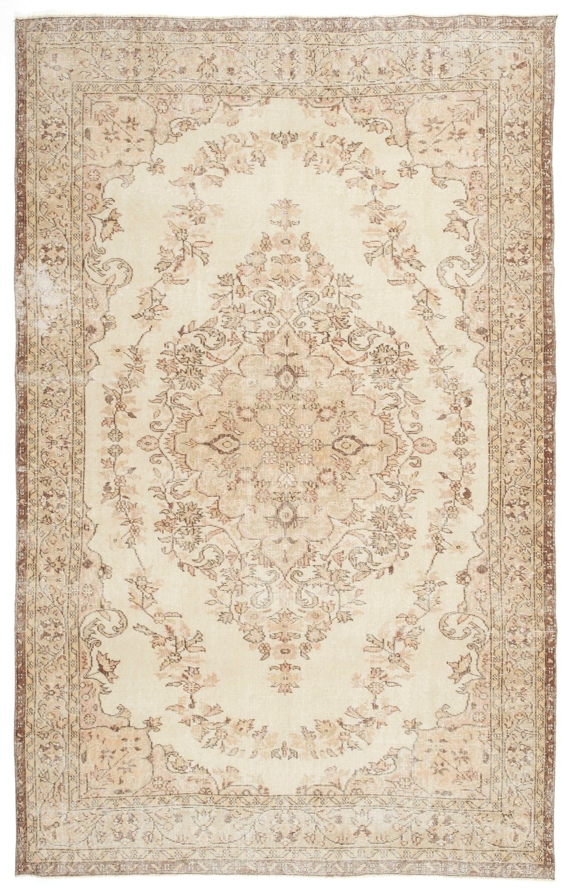 Vintage Distressed Rug Miodrag
