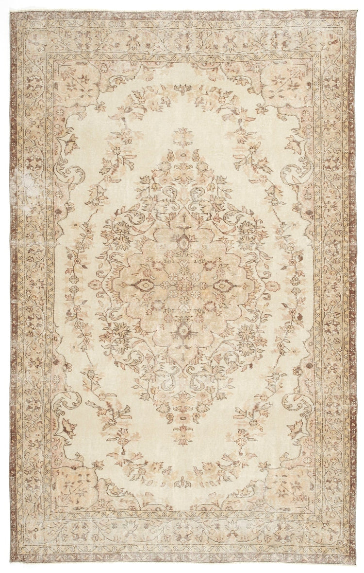 Vintage Distressed Rug Miodrag