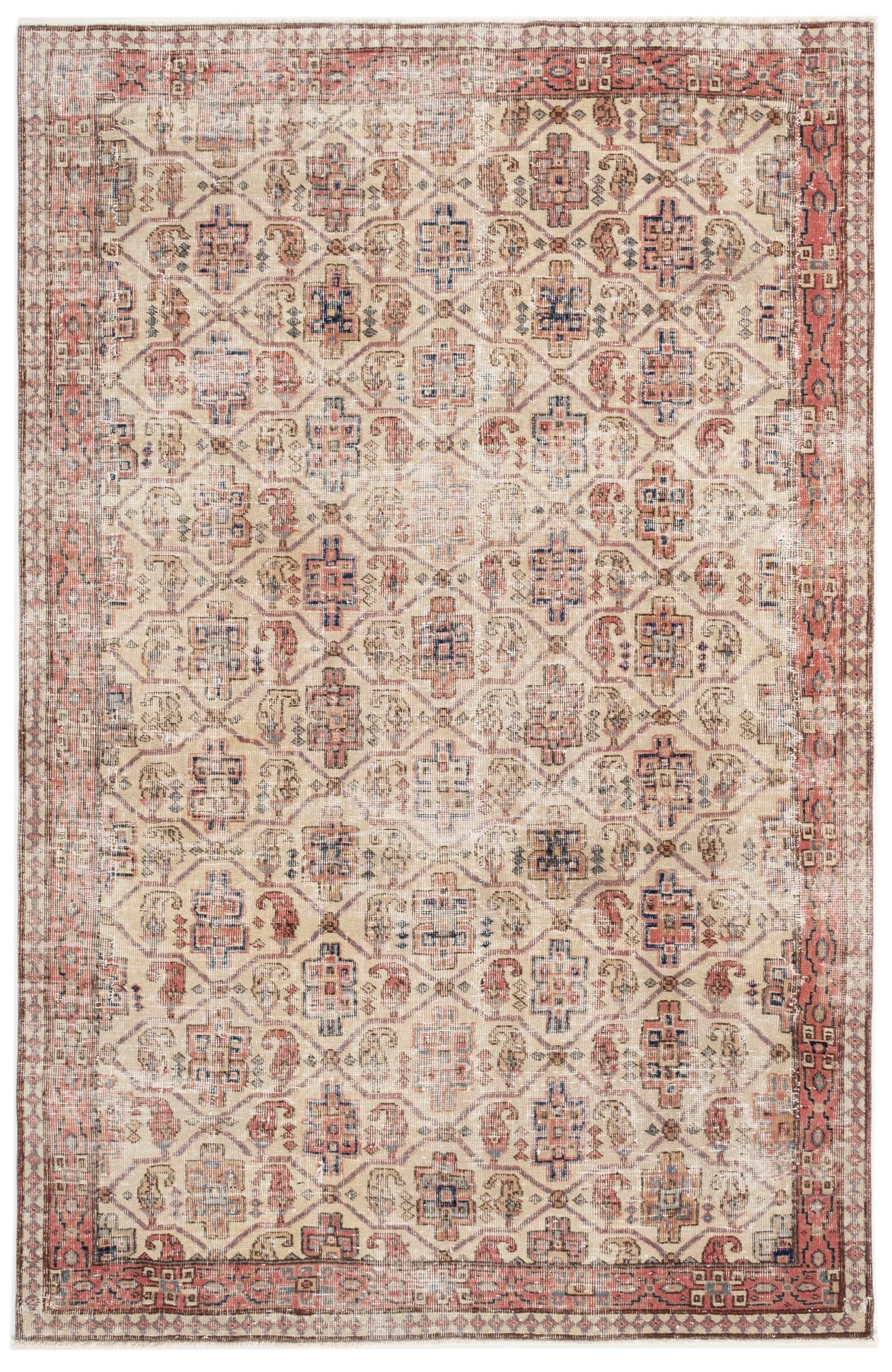 Vintage Distressed Rug Egita