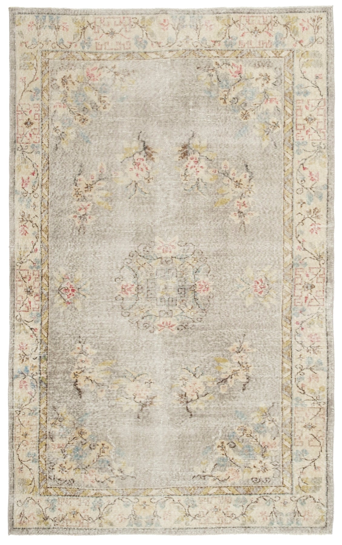 Vintage Distressed Rug Fortunee
