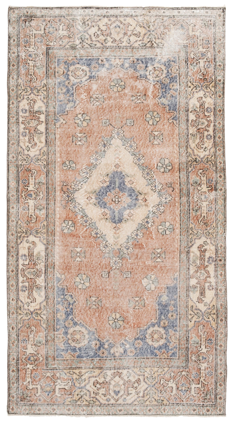 Vintage Distressed Rug Oddvar