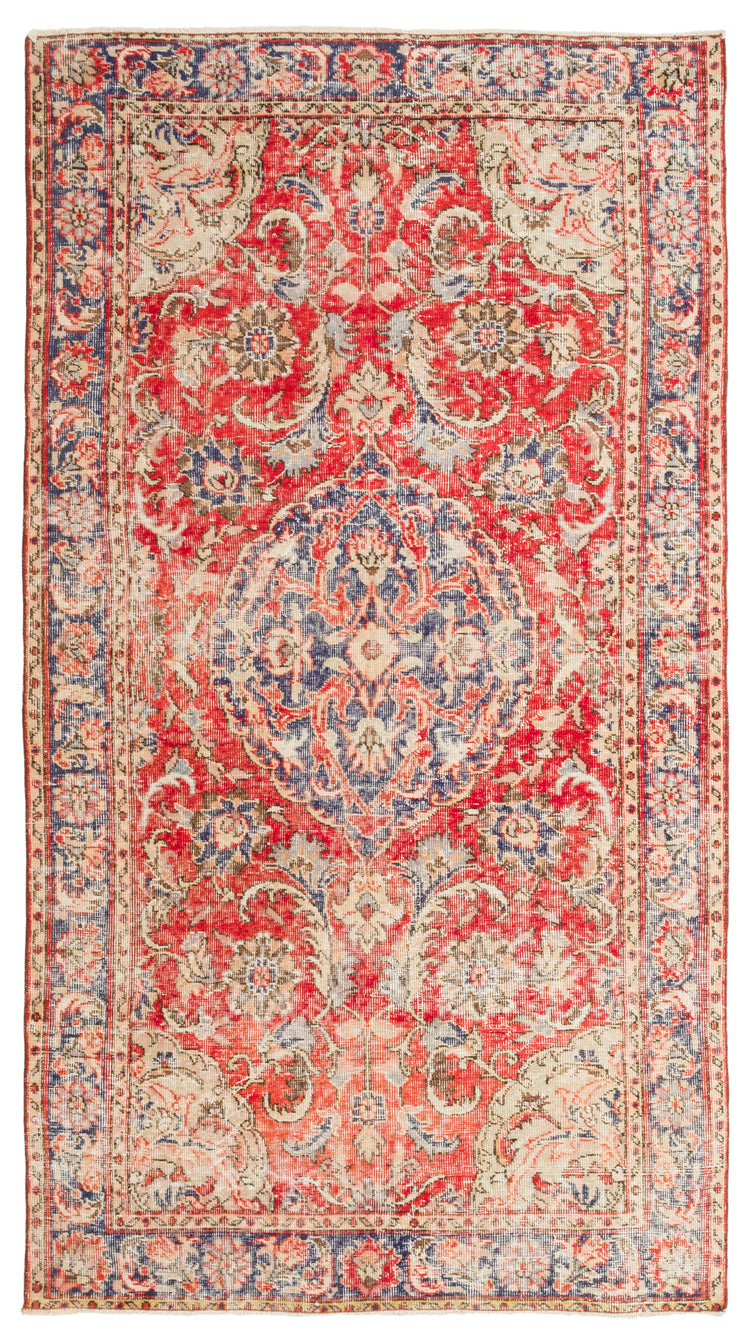 Vintage Distressed Rug Metehan