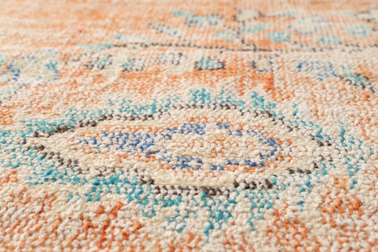 Vintage Distressed Rug Qylonar