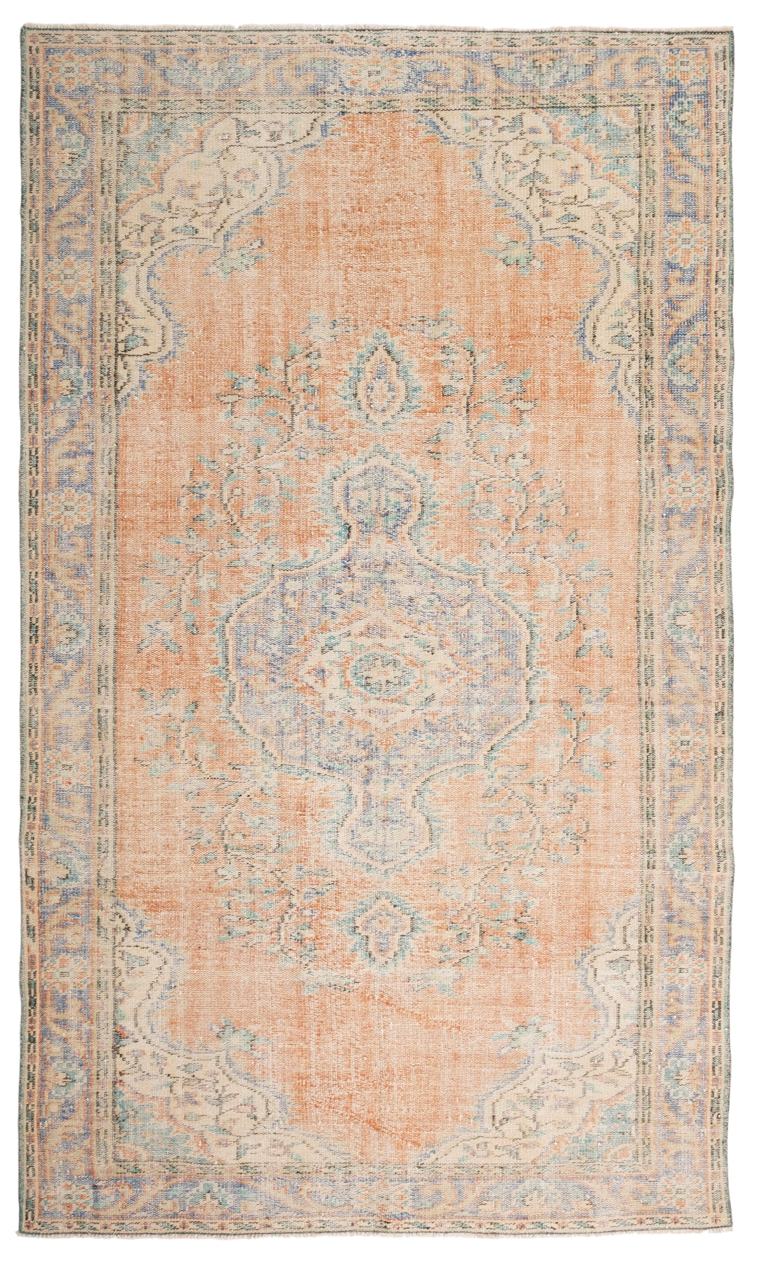 Vintage Distressed Rug Qylonar