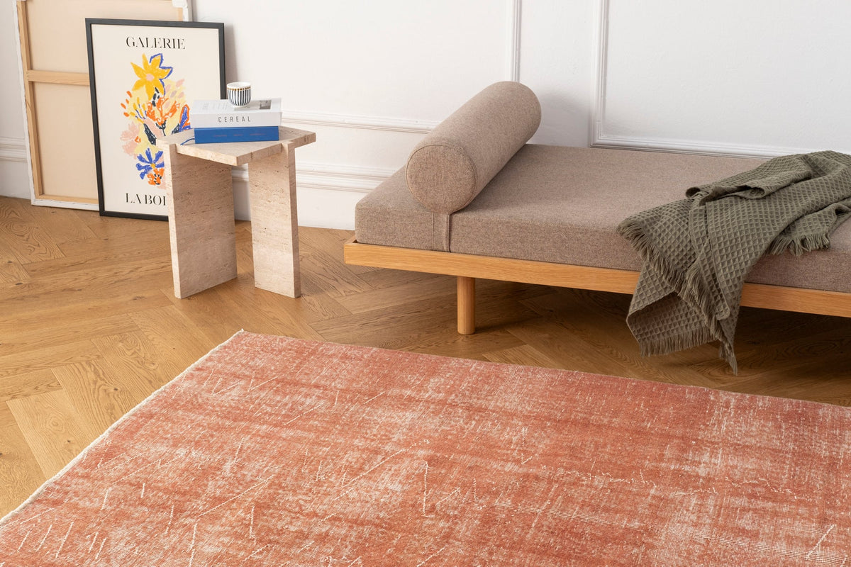 Vintage Distressed Rug Etude