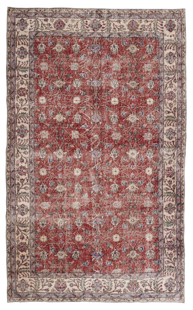 Vintage Distressed Rug Zarnil