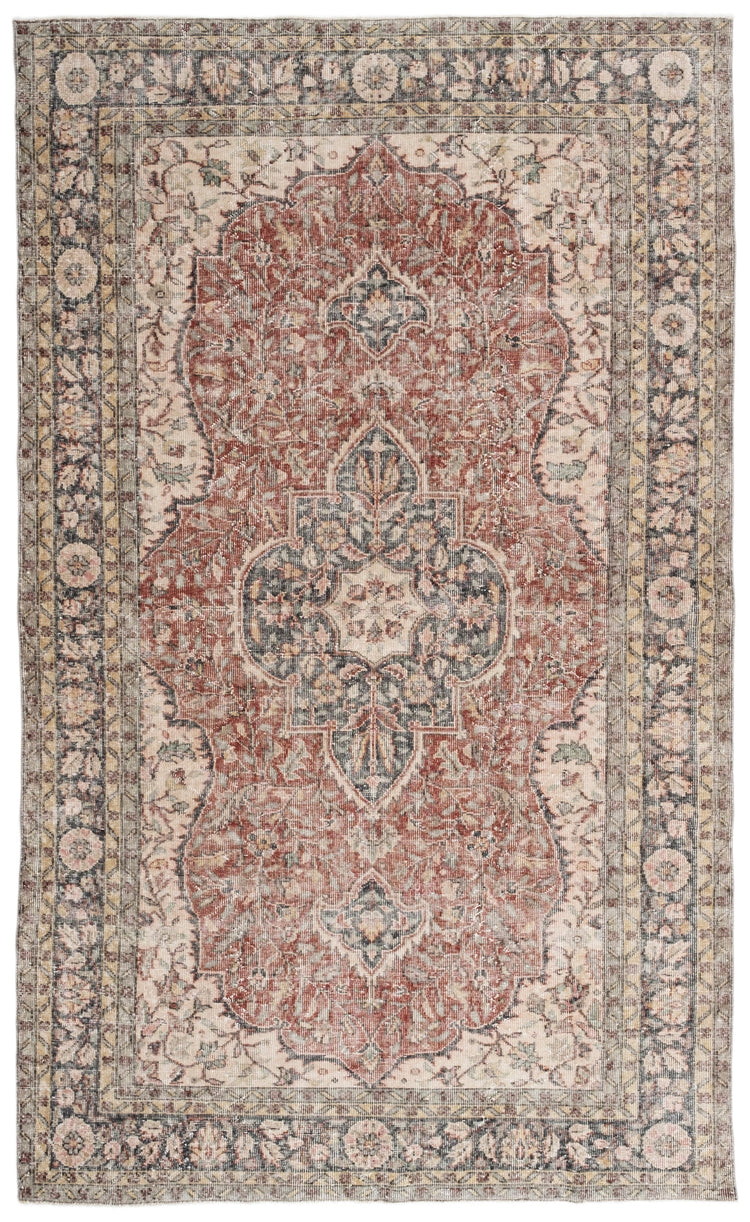 Vintage Distressed Rug Olnren