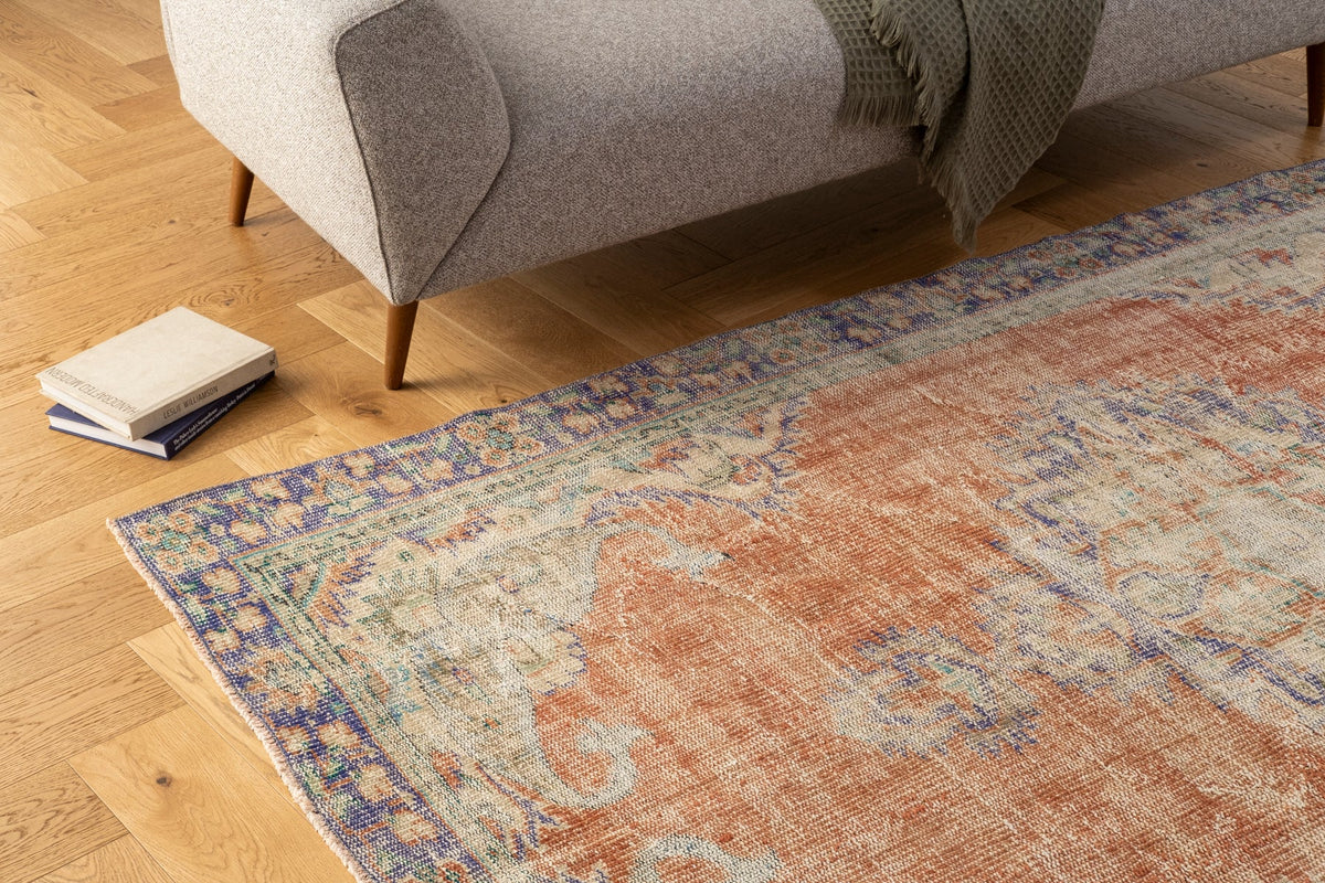 Vintage Distressed Rug Evlian