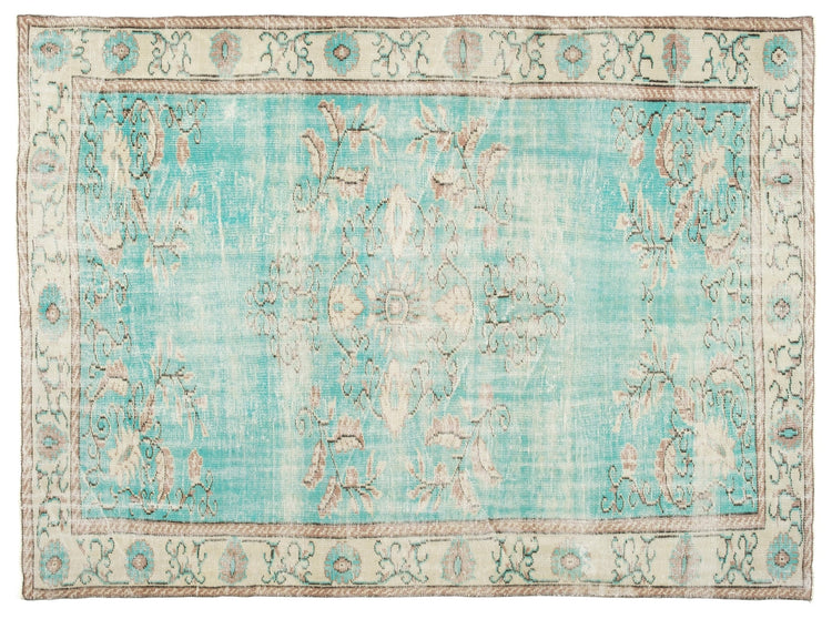 Vintage Distressed Rug Lando