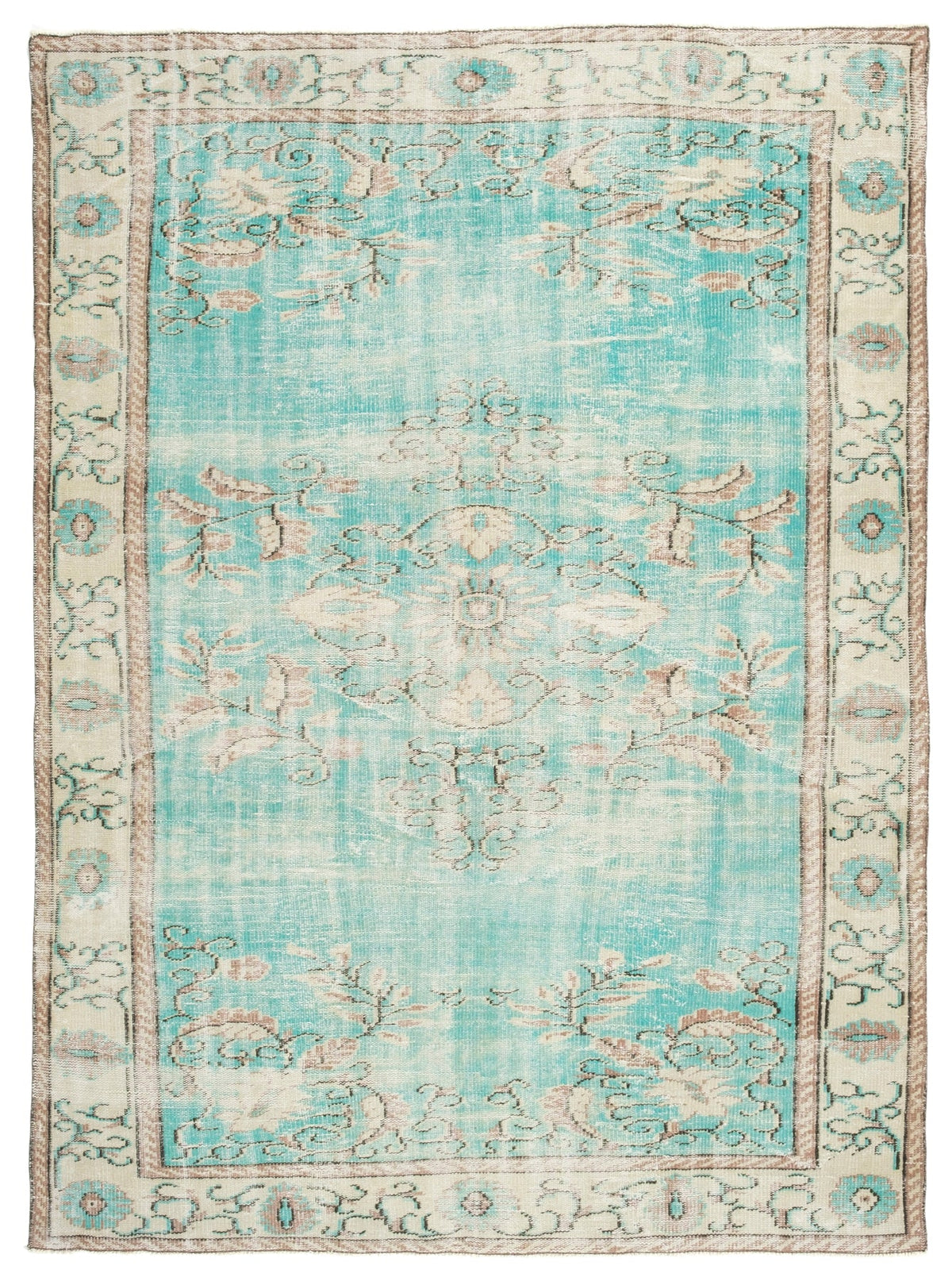 Vintage Distressed Rug Lando