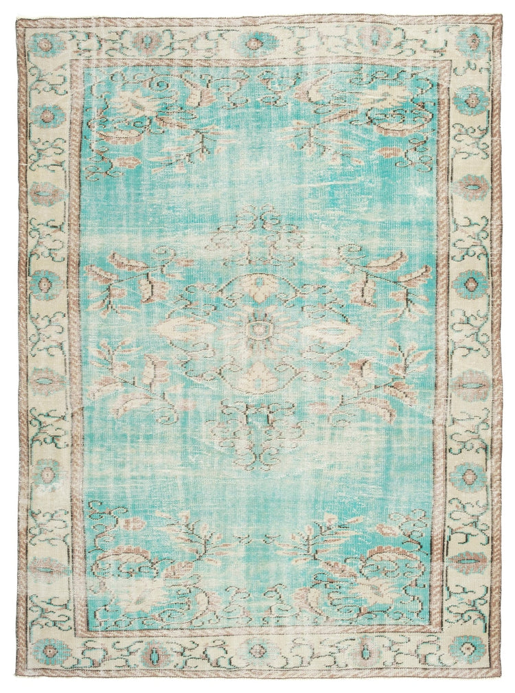 Vintage Distressed Rug Lando