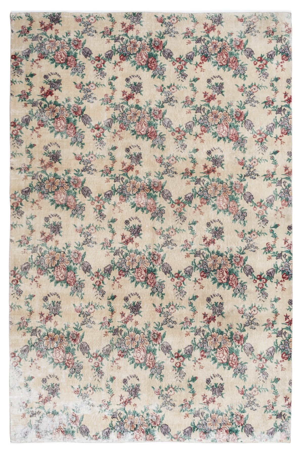 Vintage Distressed Rug Wirval